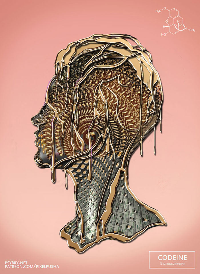 Artist PixelPusha Takes 20 Different Drugs to Create 20 Illustrations Artist PixelPusha Takes 20 Different Drugs to Create 20 Illustrations