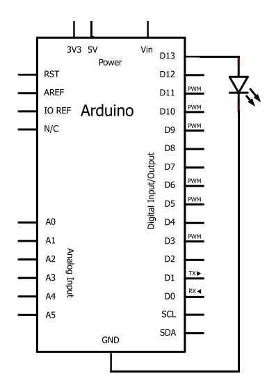 How Led Flasher Circuit Works With Arduino - Wiring Diagram