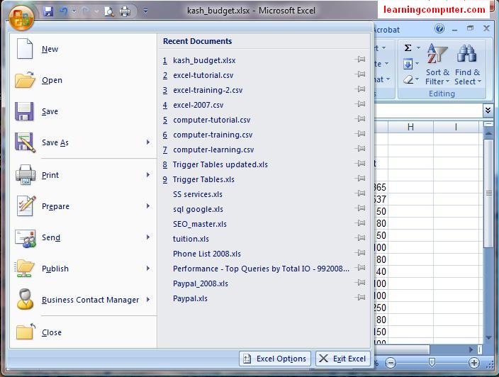 Microsoft office excel 2007 Features and Overview Softknowledge's Blog