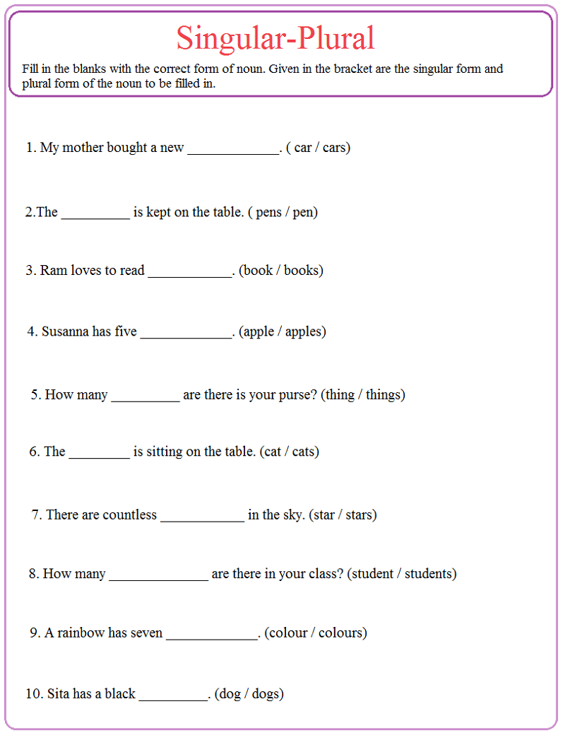 worksheets for grade 1 learning printable