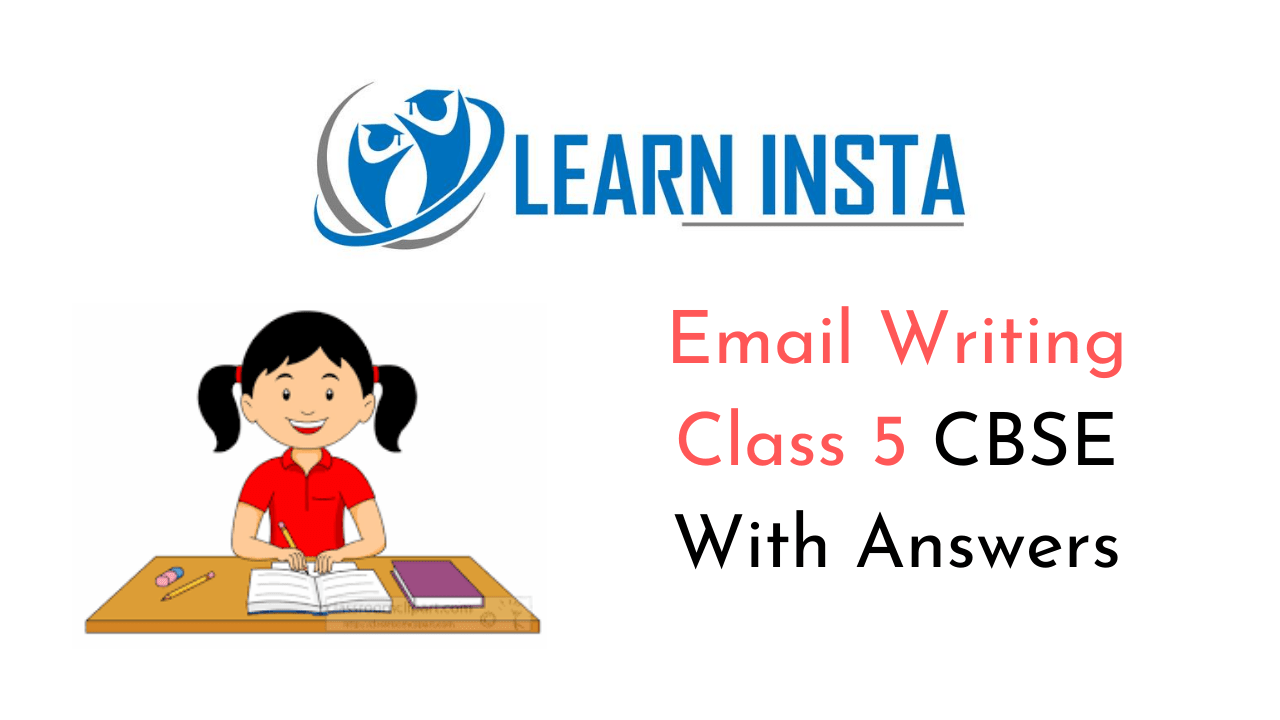email writing for class 5 cbse format examples topics exercises
