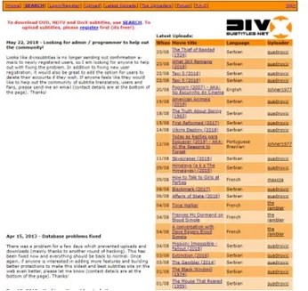 Download divx subtitles free download. Best 10 Subtitle Download Sites to Download Subtitles for