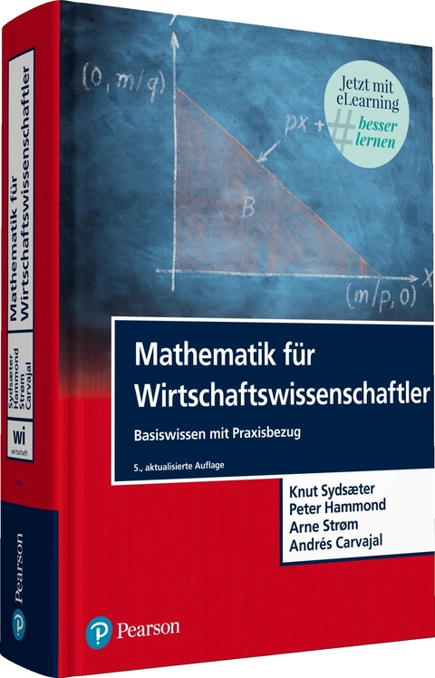 Within the pearson general education or higher education site, selecting the textbook by cover image, title or isbn locates the resourc. Mathematik fÃ¼r Wirtschaftswissenschaftler von Knut Sydsaeter | ISBN 978