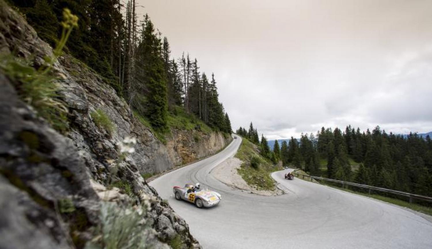 Patrick Dempsey Au Depart De Ennstal Classic Autriche Avec Porsche 24h Lemans Com