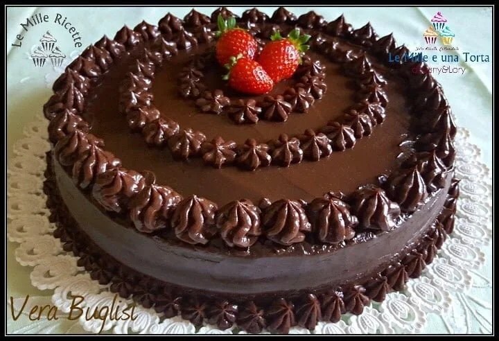 Torta Al Cioccolato Con Crema Al Mascarpone E Nutella