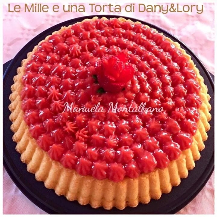 Crostata Morbida Con Crema Alle Fragole Con E Senza Bimby
