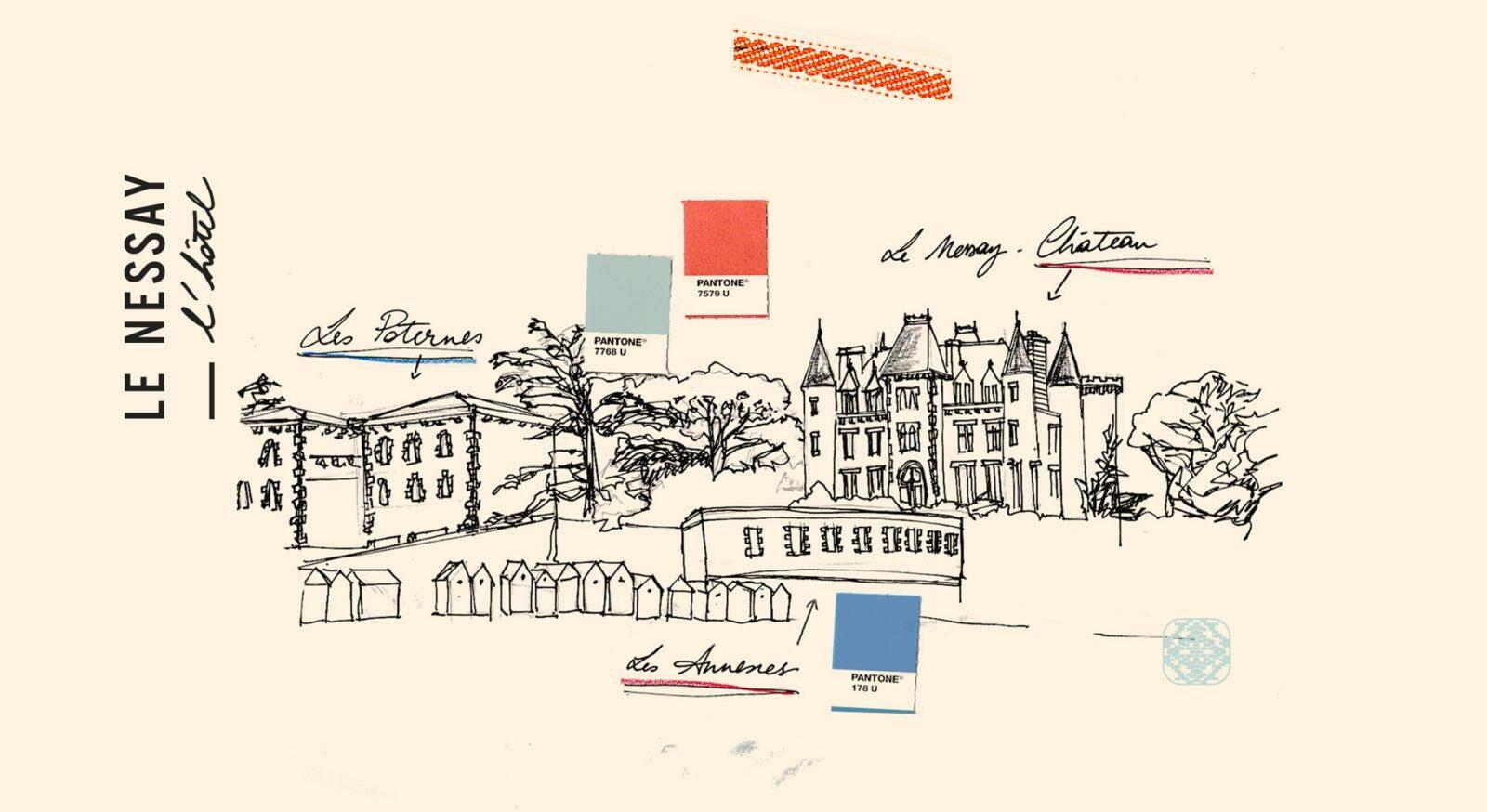 At dinner, the a la carte seafood platter had an excellent variety of . The Nessay Peninsula Le Nessay Saint Briac