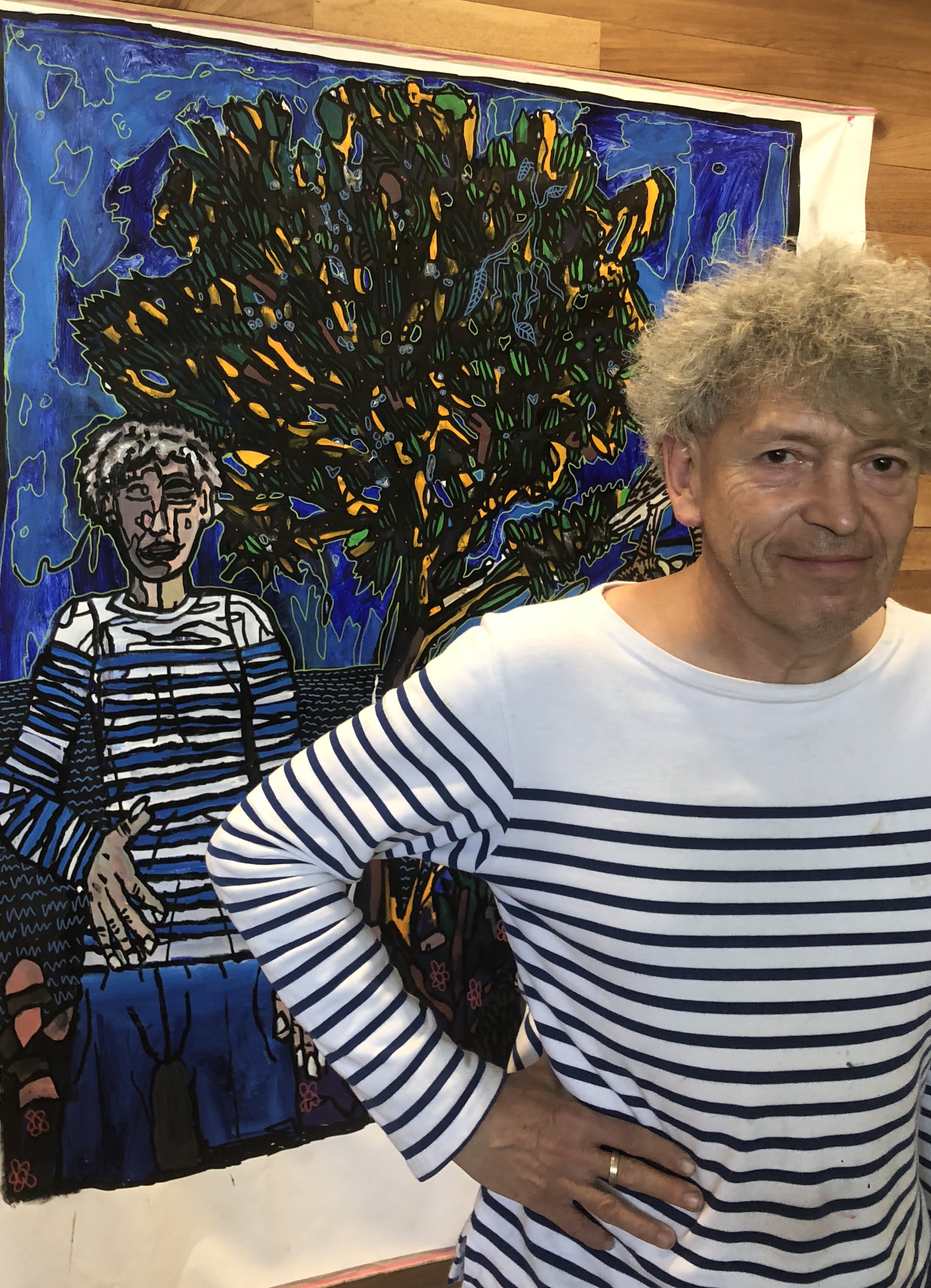 Robert Combas L Energie Faite Peintre Les Hardis