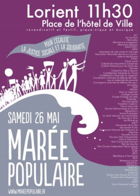 Politique. “Marée Populaire”, samedi à Lorient - Les Infos du Pays Gallo