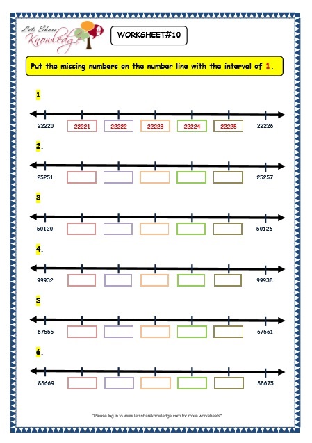 grade 3 maths worksheets 5 digit numbers 28 counting 5