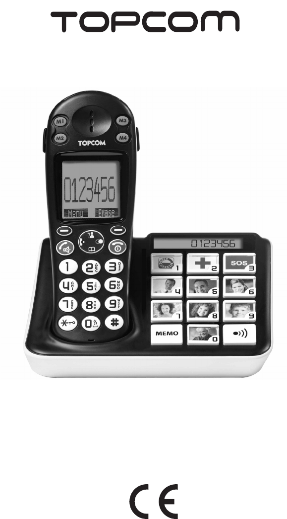Bedienungsanleitung Topcom Ts 5611 Seite 1 Von 150 Deutsch Englisch Hollandisch Franzosisch Italienisch Portugiesisch Spanisch Polnisch Schwedisch