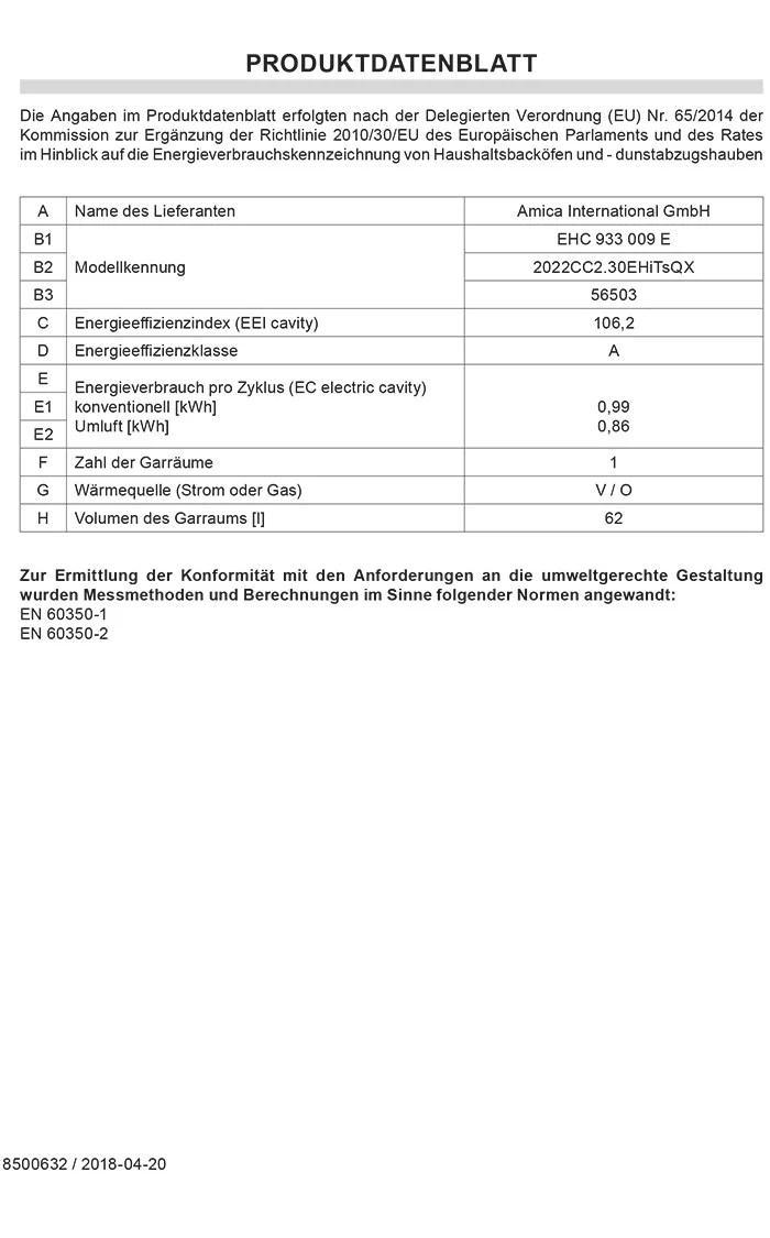 Schließ die augen und du liegst auf einem . Amica Einbauherdset Ehc 933 009 E Glaskeramikkochfe