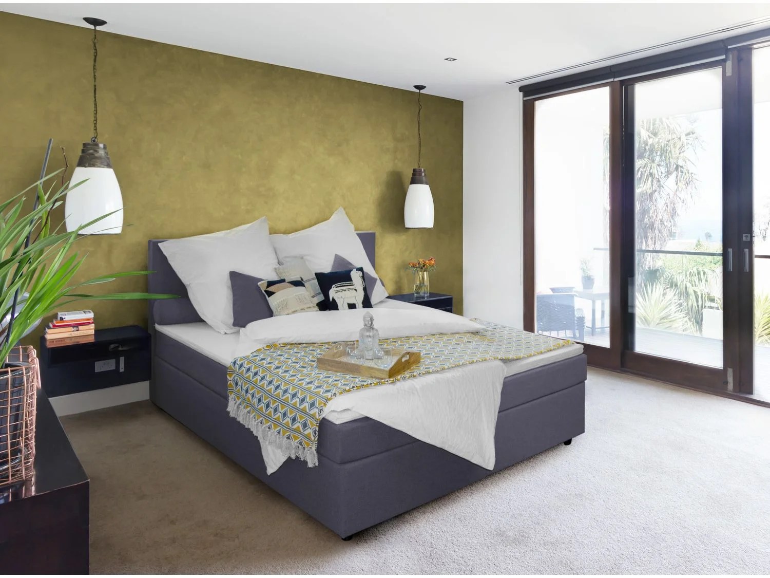 Ideal, um den liegekomfort ihrer matratze zu erhöhen. BADENIA TRENDLINE Boxspringbett »Chicago«, 1