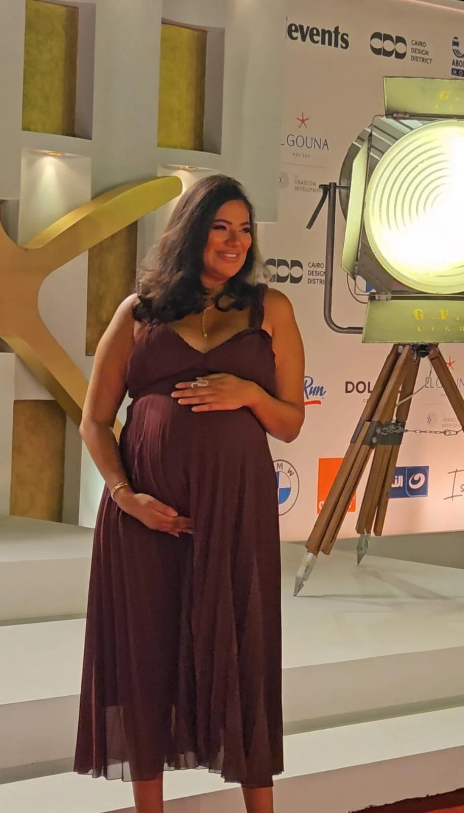 الفنانة ثراء جبيل بمهرجان الجونة السينمائي