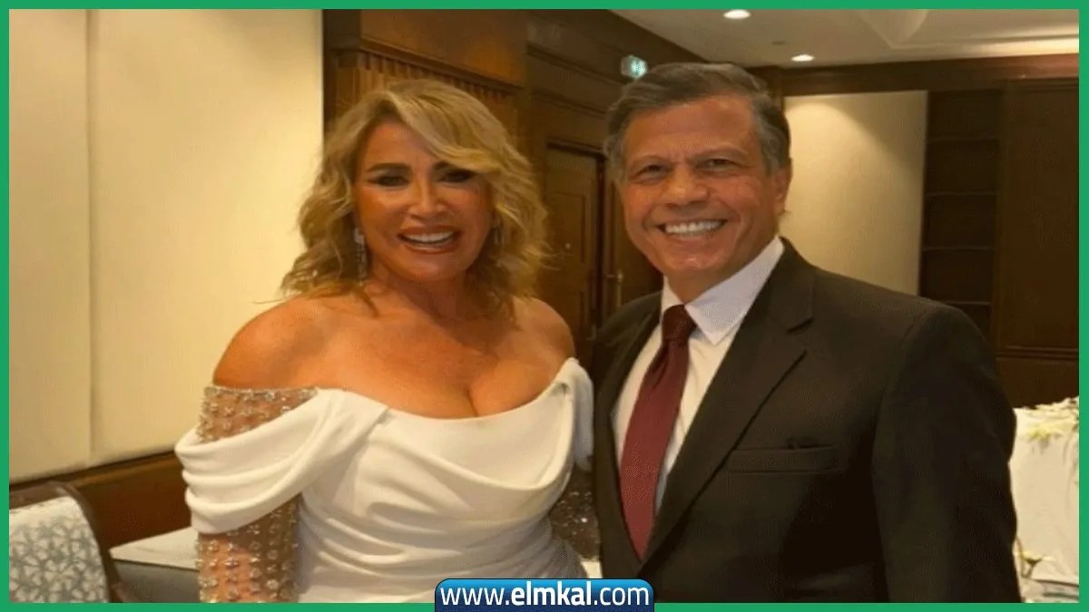 إيناس الدغيدي وزوجها
