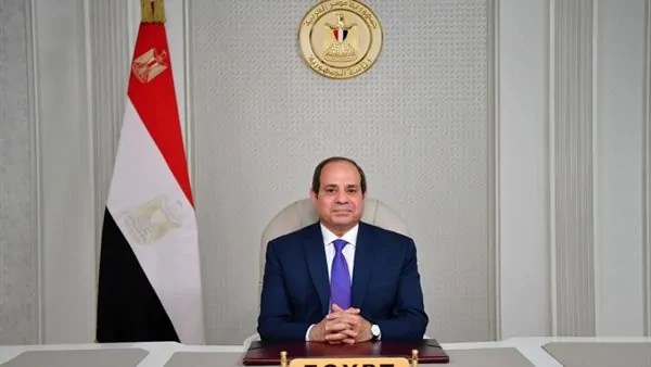 رسالة الرئيس السيسي
