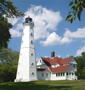 Mary/portland route (via anotto bay, port antonio and. North Point Lighthouse, Wisconsin at Lighthousefriends.com