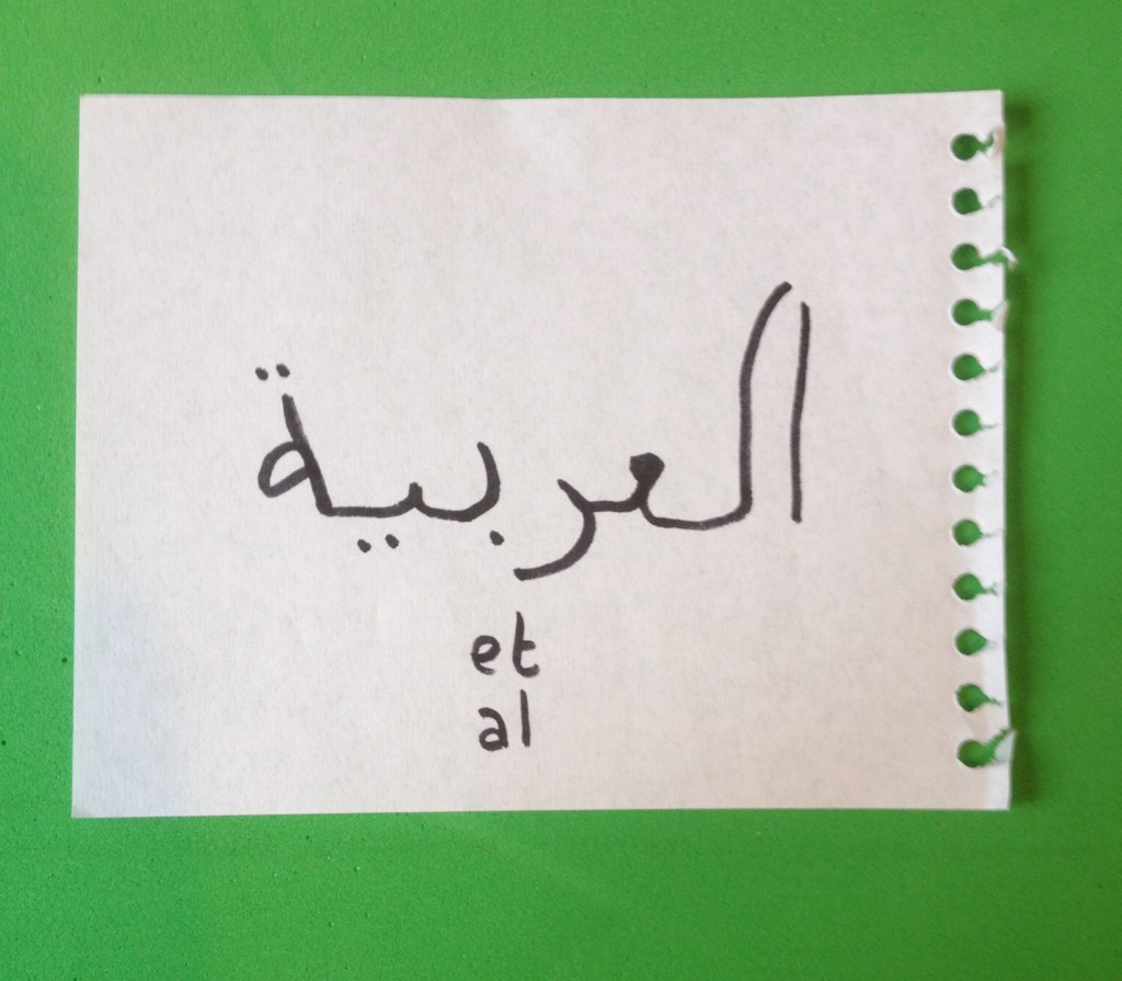 Things I ve Learnt About Arabic So Far Lindsay Does Languages