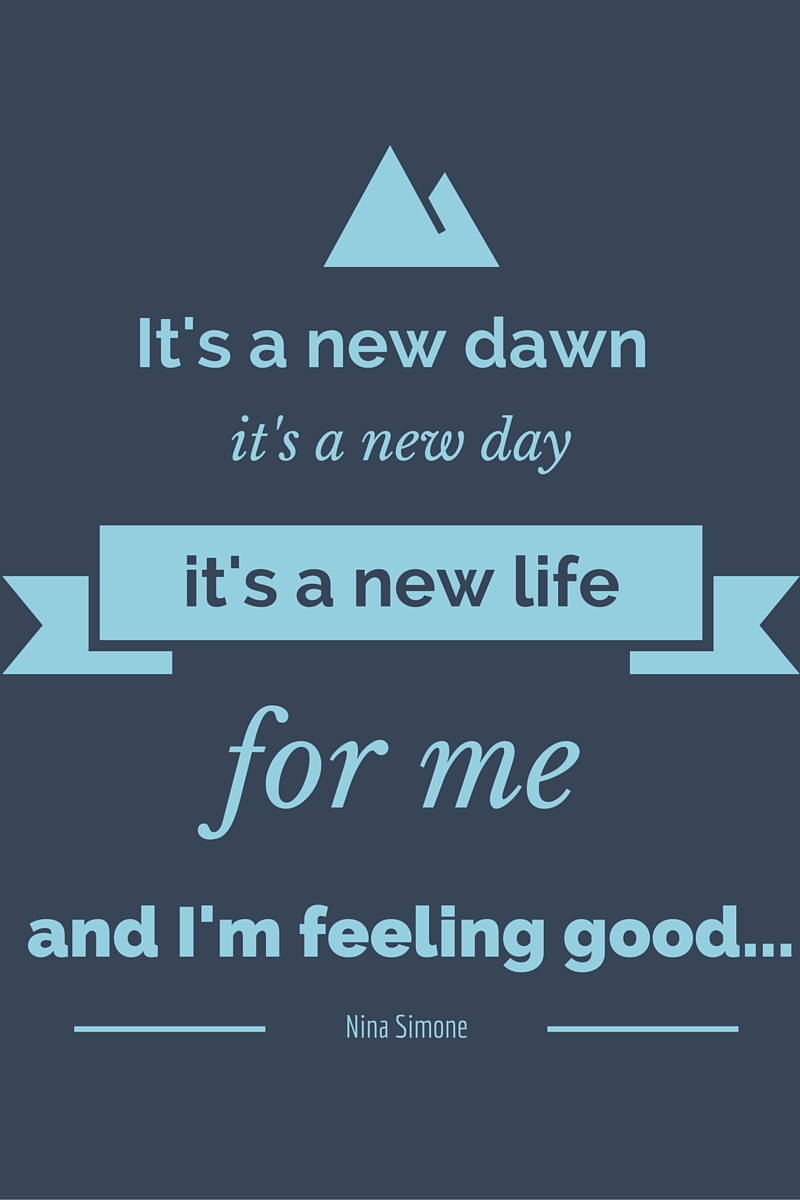 It s A New Dawn It s A New Day It s A New Life For Me Linking Learning