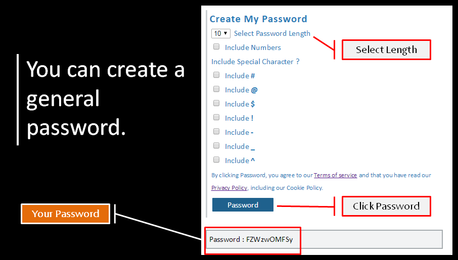 General Password