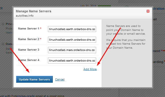 bloggger domain setup screenshot 07