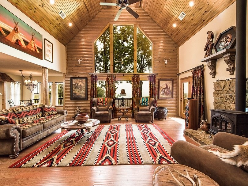 Lake murray lodge offers guest rooms and suites, cabins, meeting space, the apple bin . 22 Luxurious Log Cabin Interiors You HAVE To See - Log