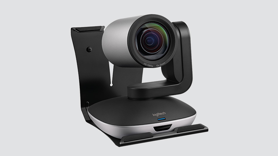 Mounting gear for suspended drop ceilings, drywall and beamed ceilings. Logitech PTZ Pro 2 CC2900EP HD 1080p Video Camera Webcam