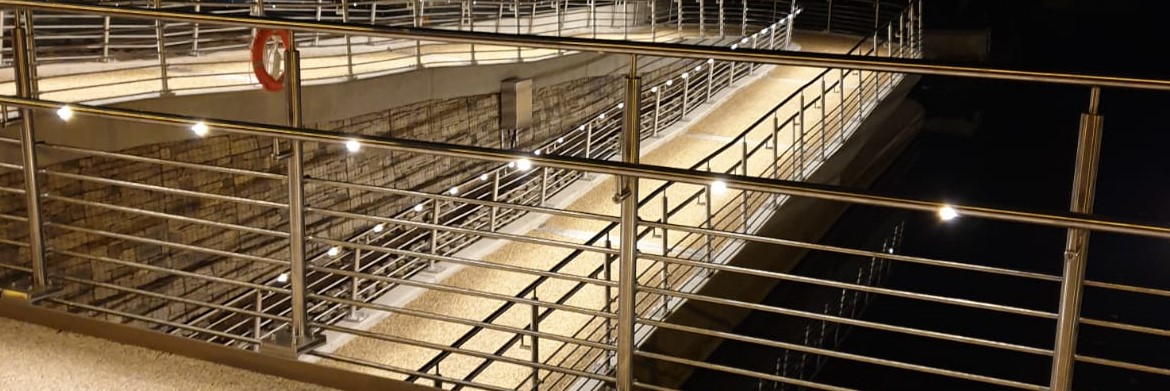 Chobham Road Bridge, Woking receives bat friendly handrail