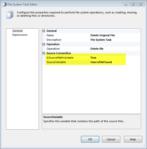 Deleting Files using File System Task in SSIS Raymund Macaalay's Dev Blog