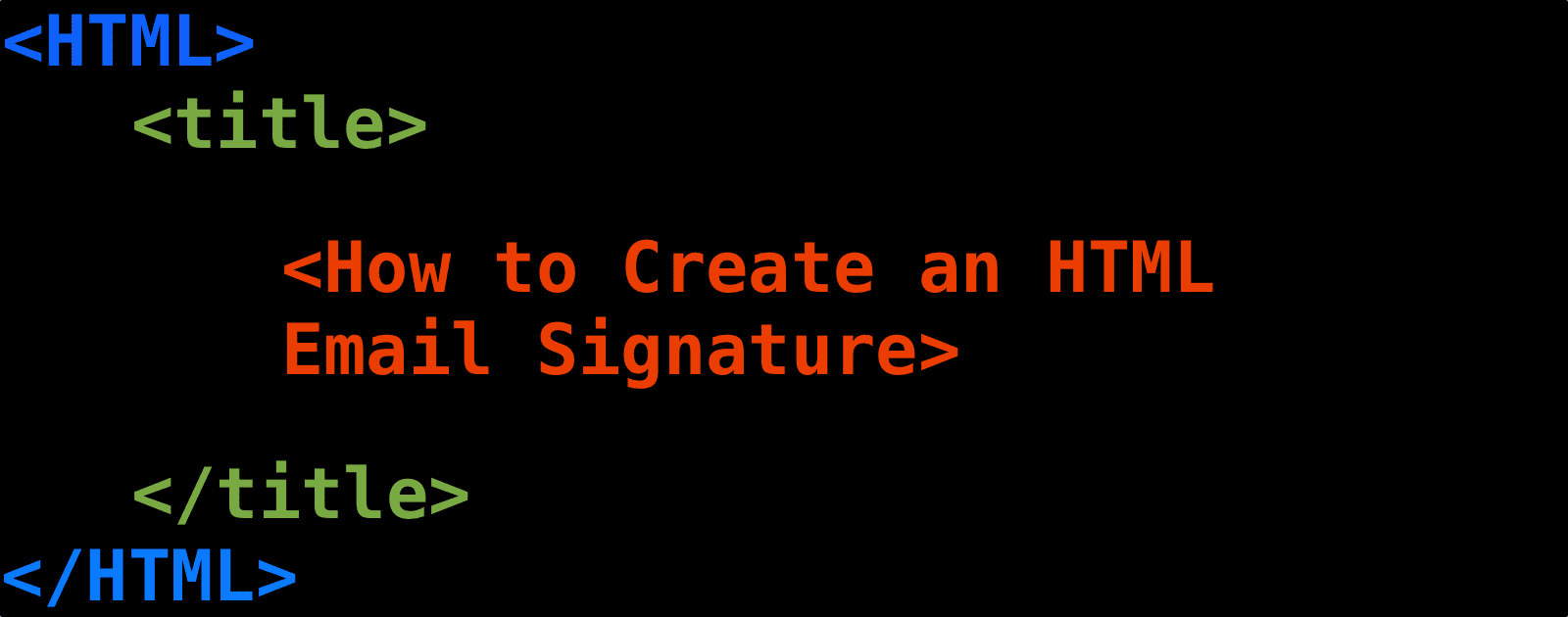 When in doubt, you can . How To Create A Personalized Html Email Signature The Mac Observer