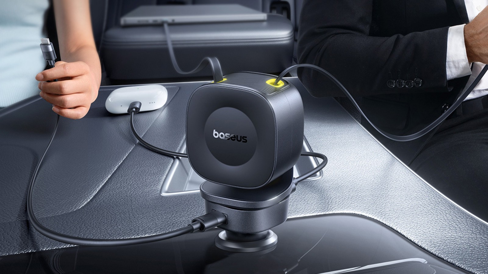 This  multi-port Baseus car charger (28% off) is perfect for your summer road trips