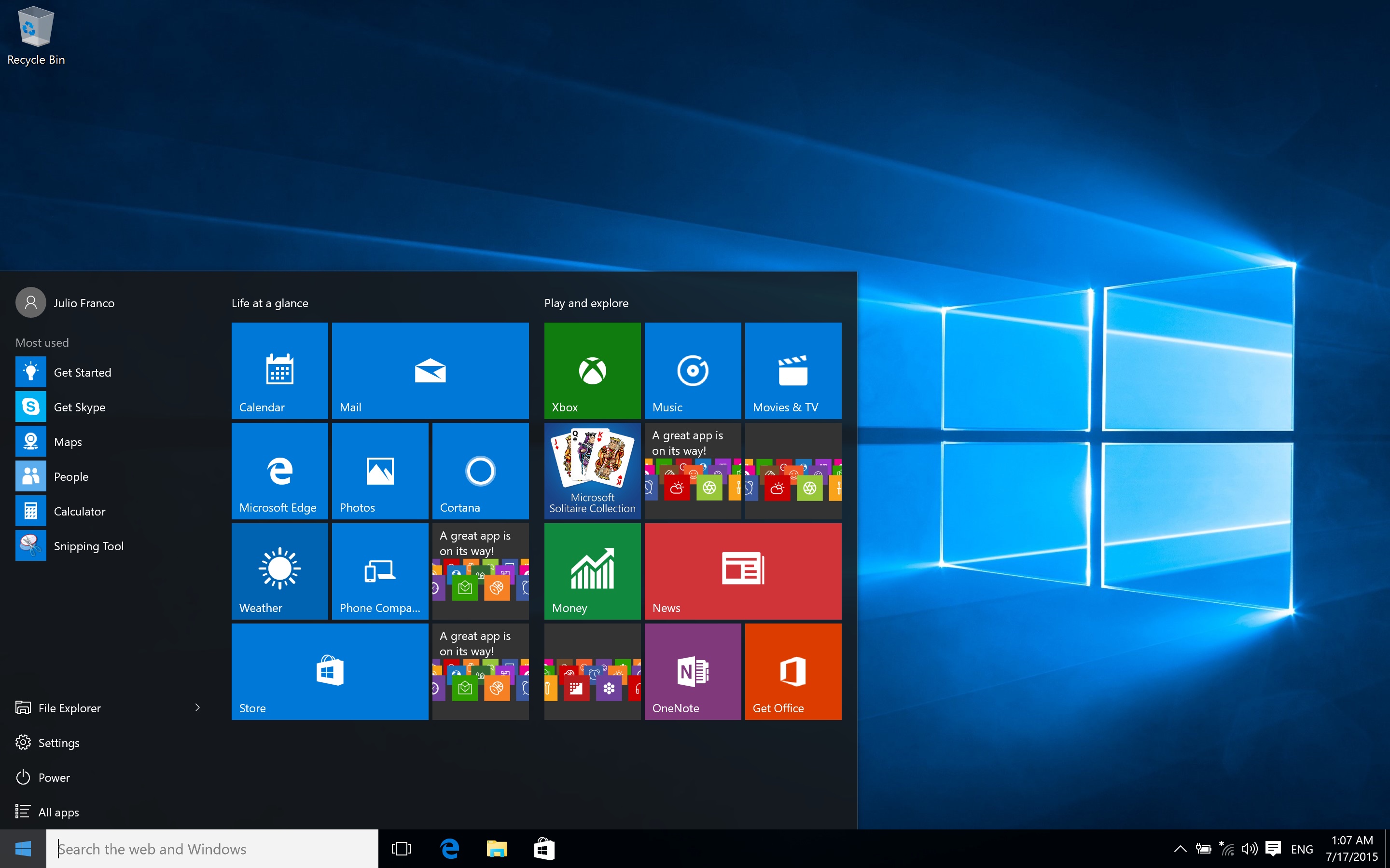 Ampliar O Menu Iniciar Do Windows Ampliar O Menu Iniciar Do Windows