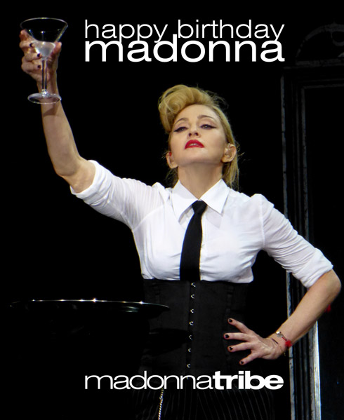 Happy Birthday Madonna! - MadonnaTribe Decade