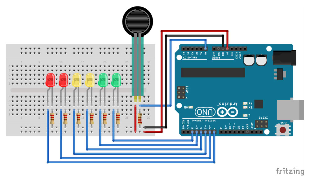 Pressure Sensor Circuit Diagram Arduino