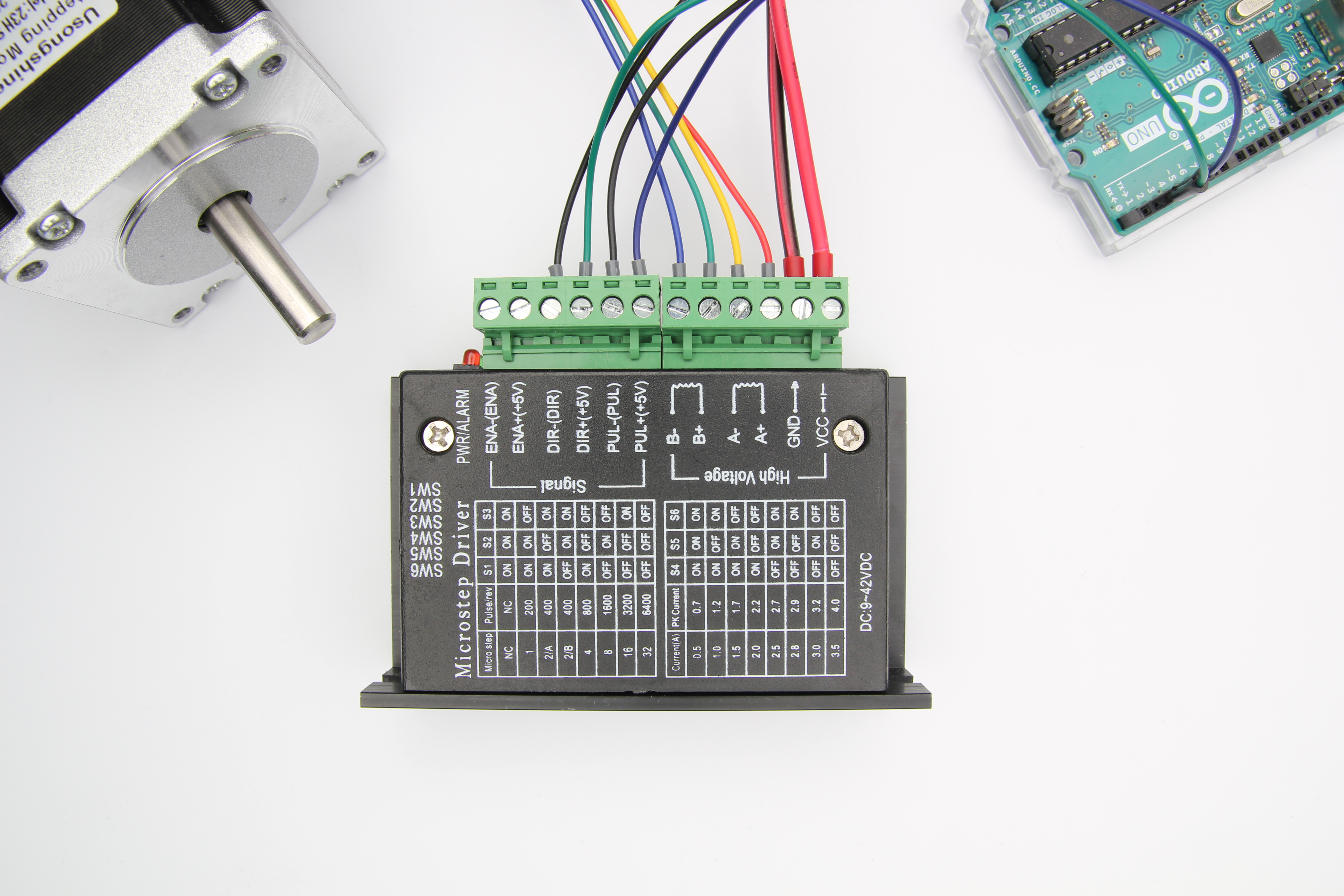 The controller, tb6600 drivers, power supply, stepper motors, switches and etc are connected as per the diagram below: Tb6600 Stepper Motor Driver With Arduino Tutorial 3 Examples