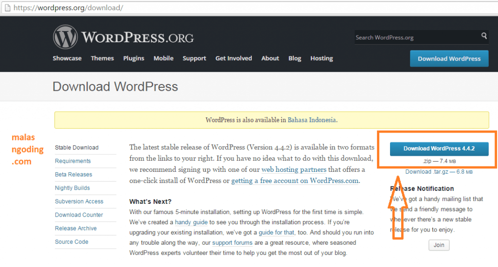 So this is the main reason for installing the wordpress offline on localhost. Belajar Wordpress Part 1 - Cara Install Wordpress Offline Di Localhost Xampp - Malas Ngoding
