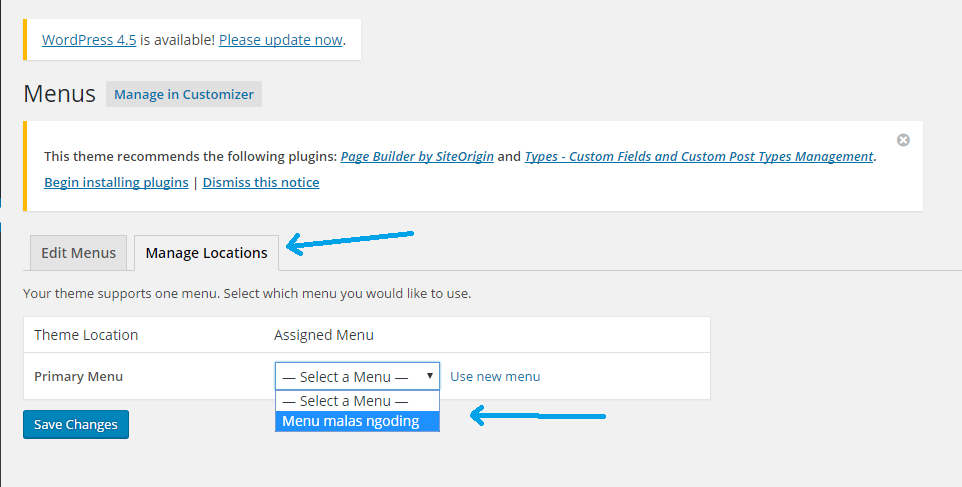 May 03, 2019 · bab i pendahuluan 1. Belajar Wordpress Part 5 Mengatur Menu Navigasi Wordpress Malas Ngoding