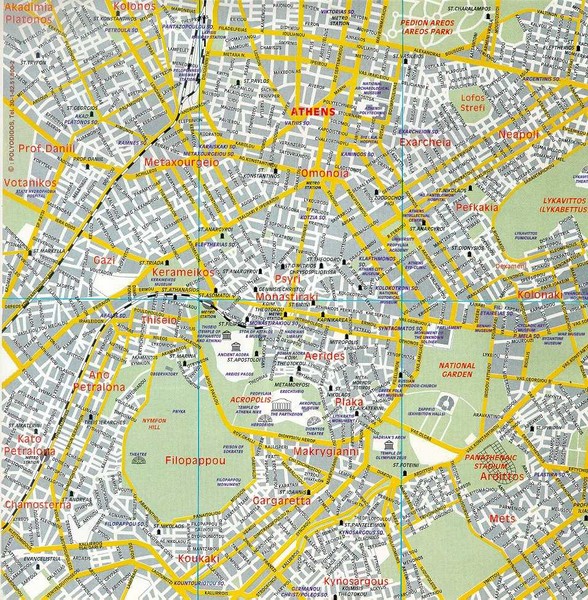 Take a look at our detailed itineraries, guides and maps to help you plan your trip to athens. Athens Tourist Map Athens Mappery