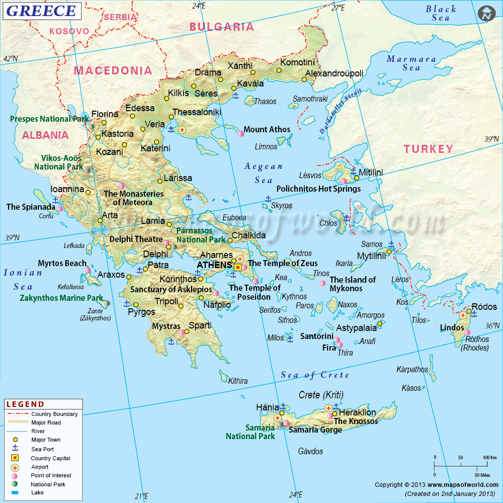 Maybe you’re a homeschool parent or you’re just looking for a way to supple. Greece Travel Information Map Things To Do Attractions