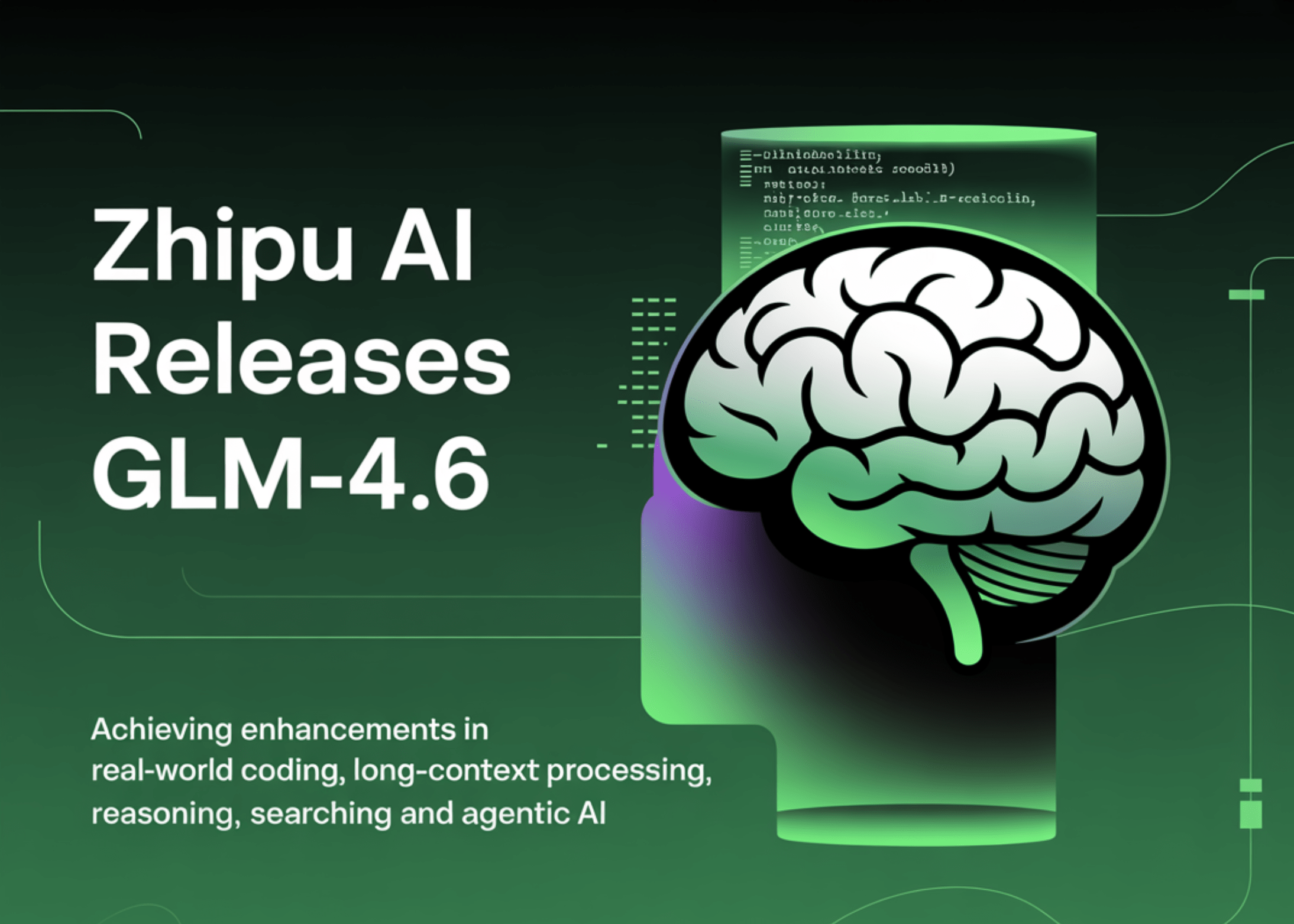 Zhipu AI Releases GLM-4.6: Achieving Enhancements in Real-World Coding, Long-Context Processing, Reasoning, Searching and Agentic AI Zhipu AI Releases GLM-4.6: Achieving Enhancements in Real-World Coding, Long-Context Processing, Reasoning, Searching and Agentic AI