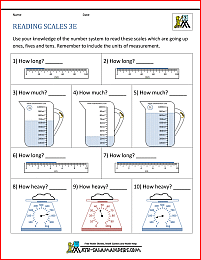 3rd grade measurement worksheets