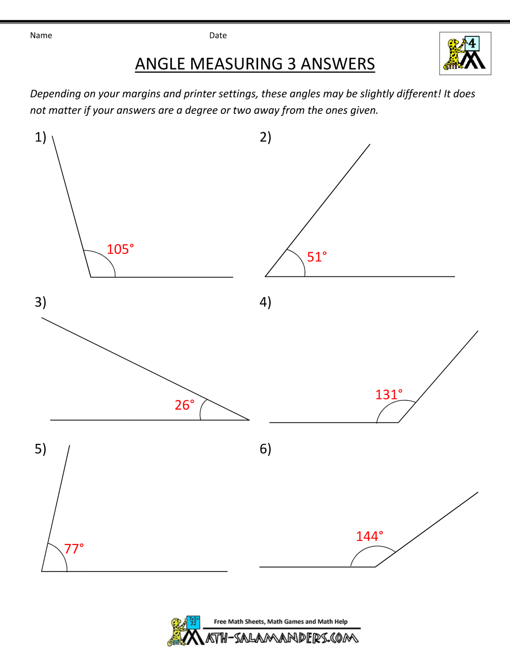 4th grade geometry