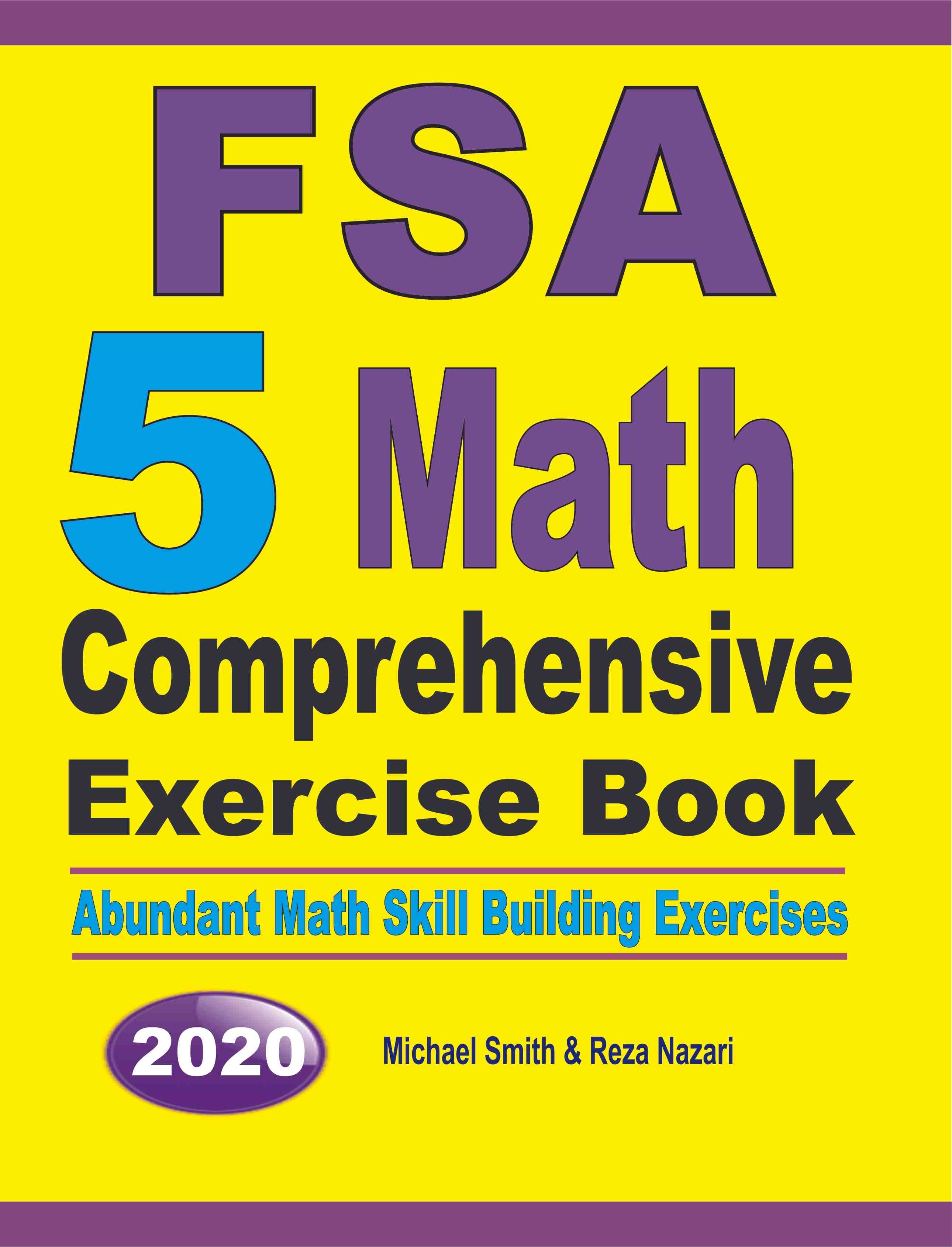 FSA 5 Math Comprehensive Exercise Book Abundant Math Skill Building