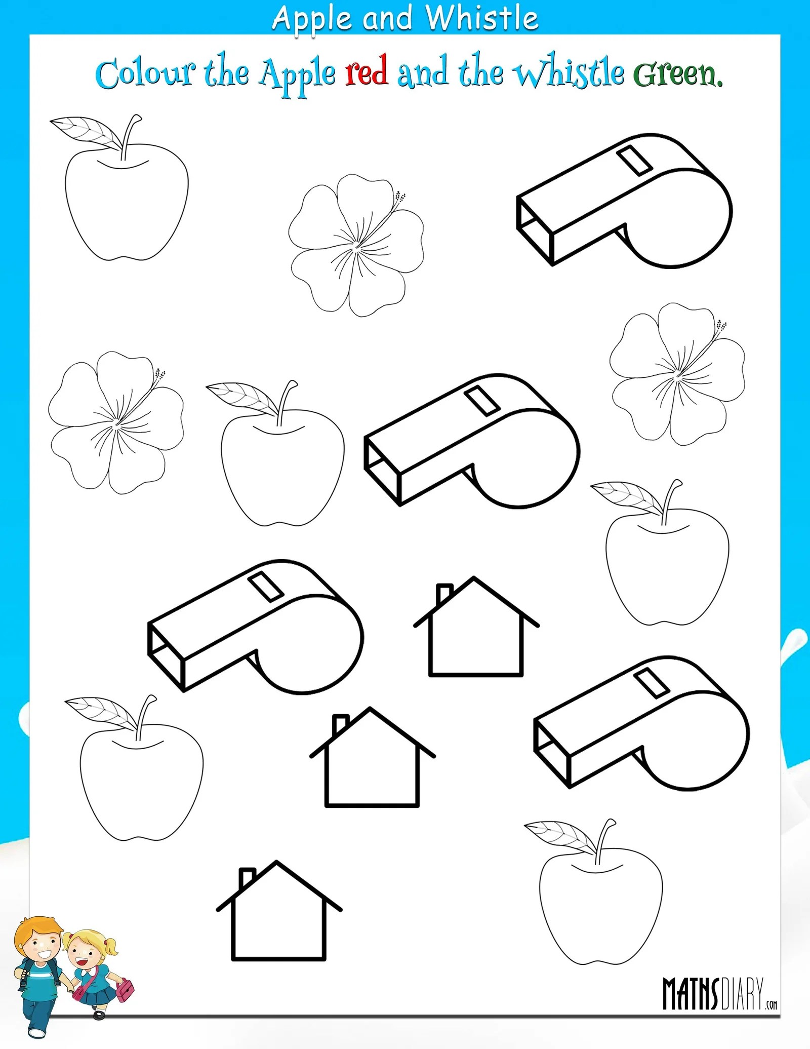 colouring worksheets nursery math worksheets