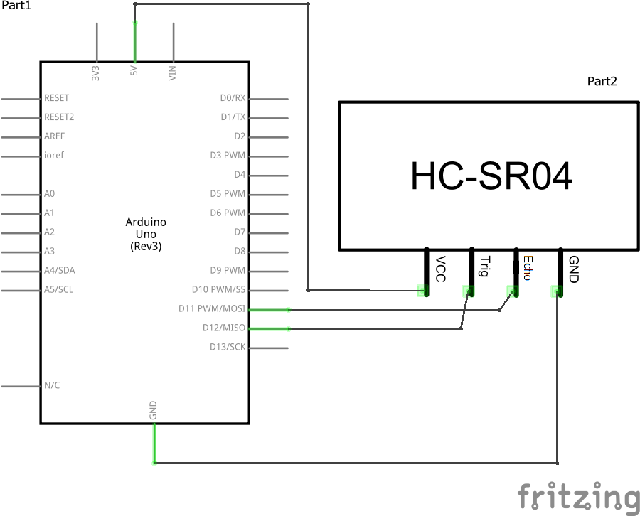 Arduino Ultrasonic Sensor Circuit Diagram Circuit Diagram