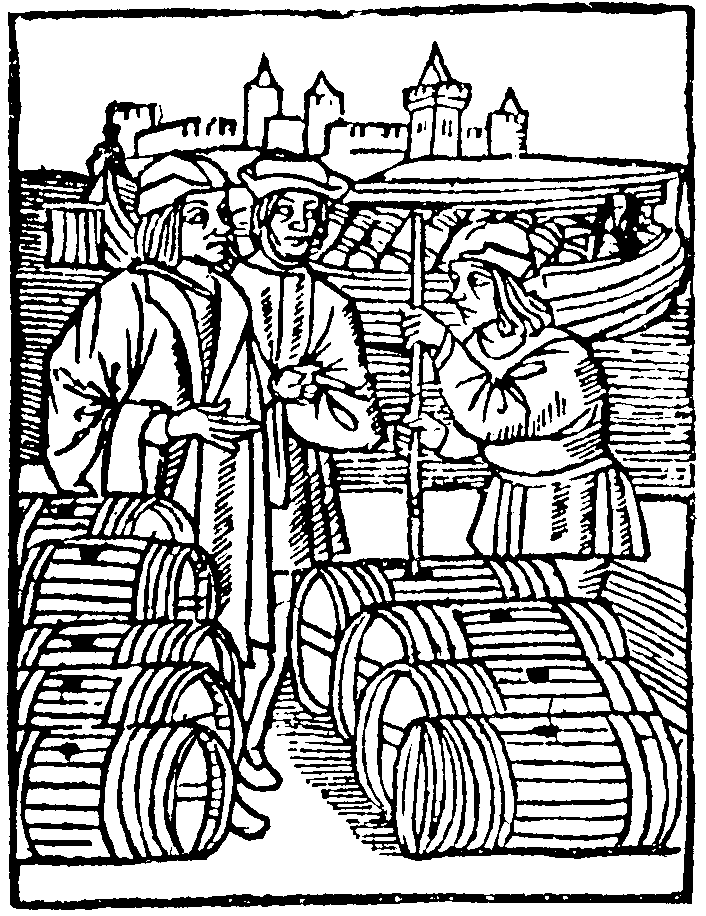 Medieval wine merchants