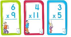 These are the basic equations 2x2 through 9x9 (45 total with number pictures) print front to back then cut out. Math Multiplication Games Free Brain Games