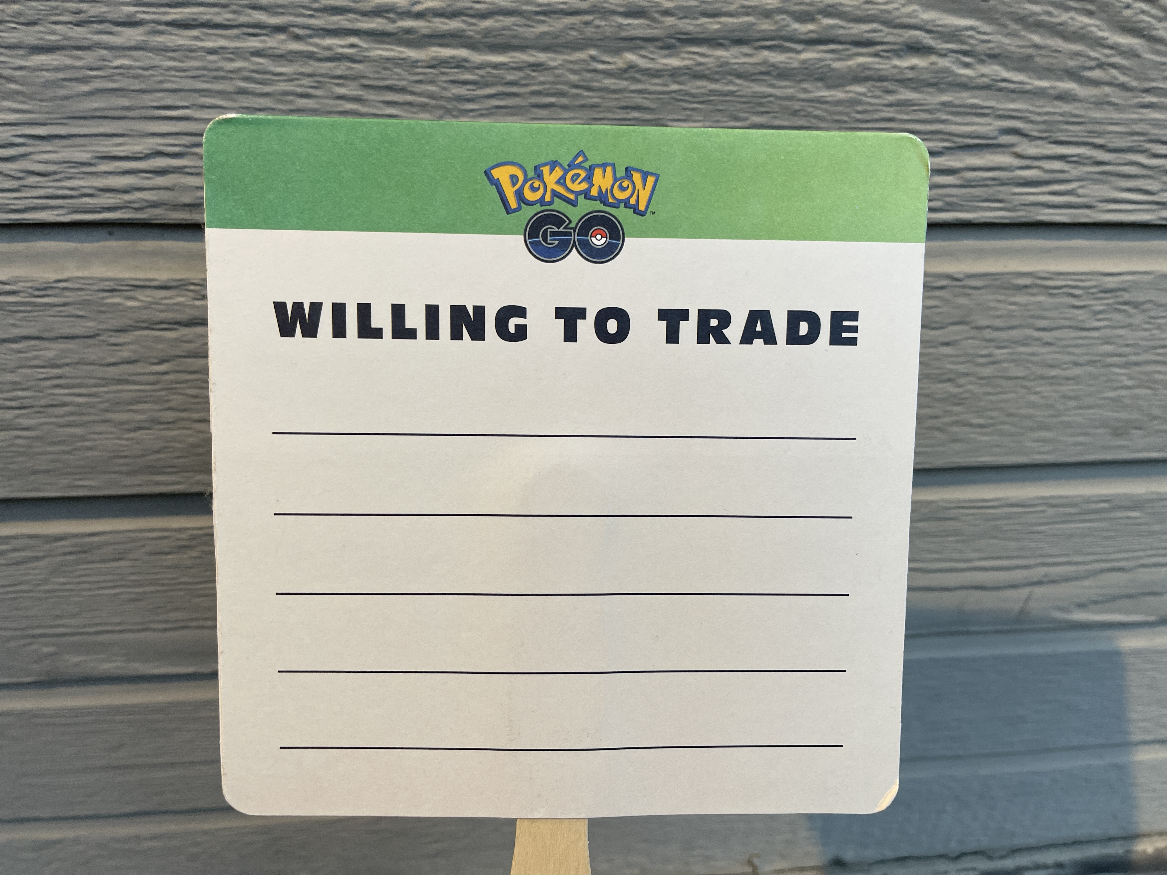 Pokemon Go Fest trade paddles