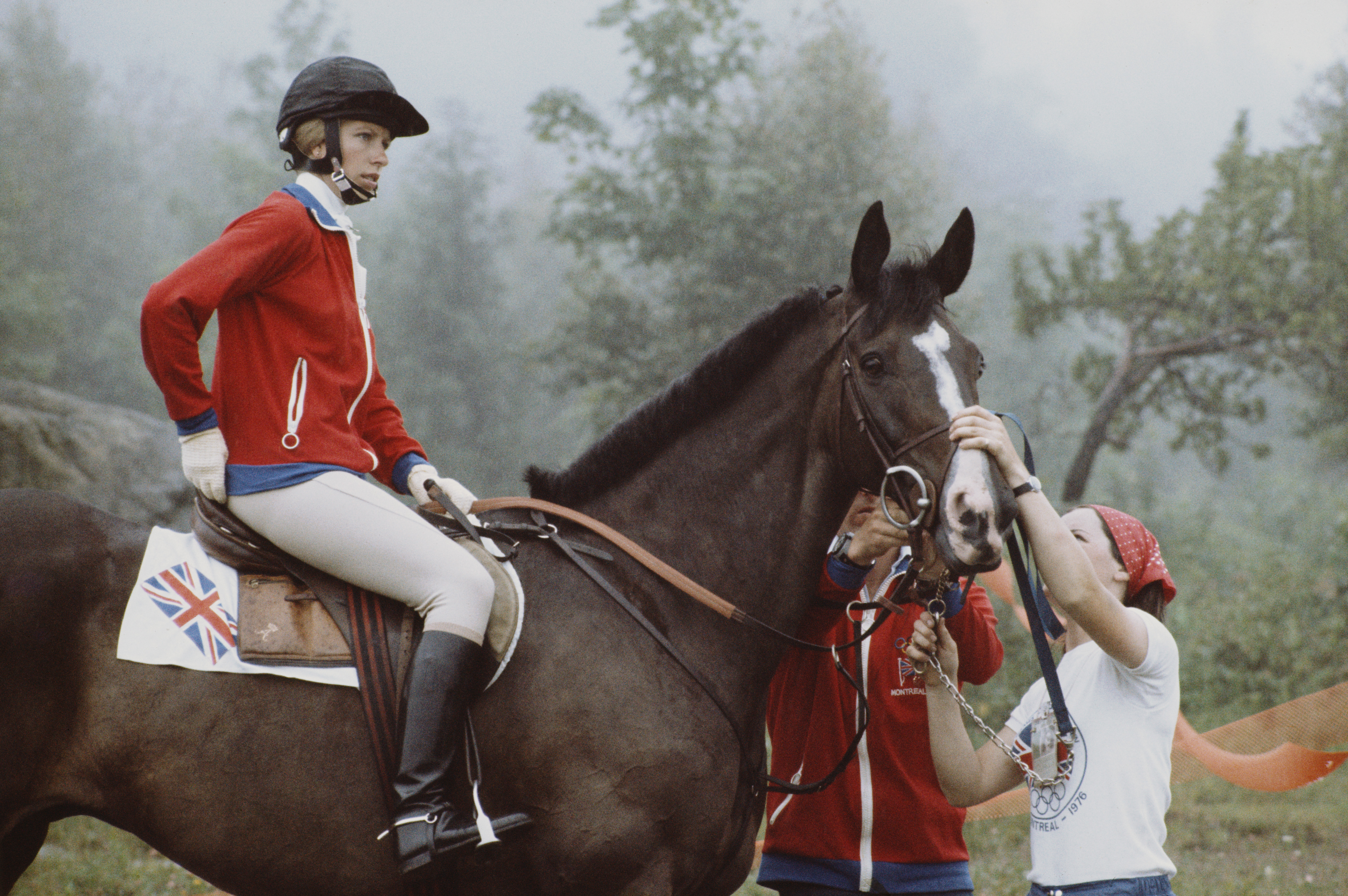 Princess Anne was capable of ride a horse again after suffering a concussion on the 1976 Olympic Games