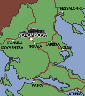 Picture Travelling by car or moto. How To Come To Meteora Meteora Greece Com